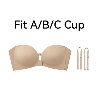 Perfected Seamless Full-Support Push-Up Bra