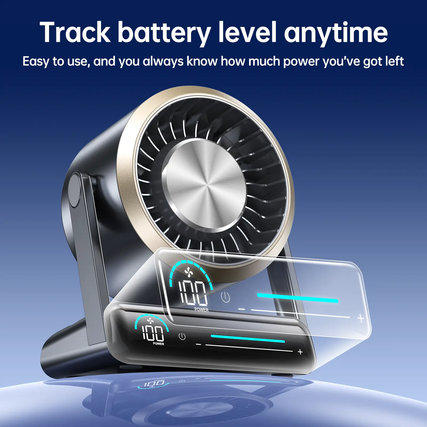 UltraQuiet Desktop Air Circulation Fan