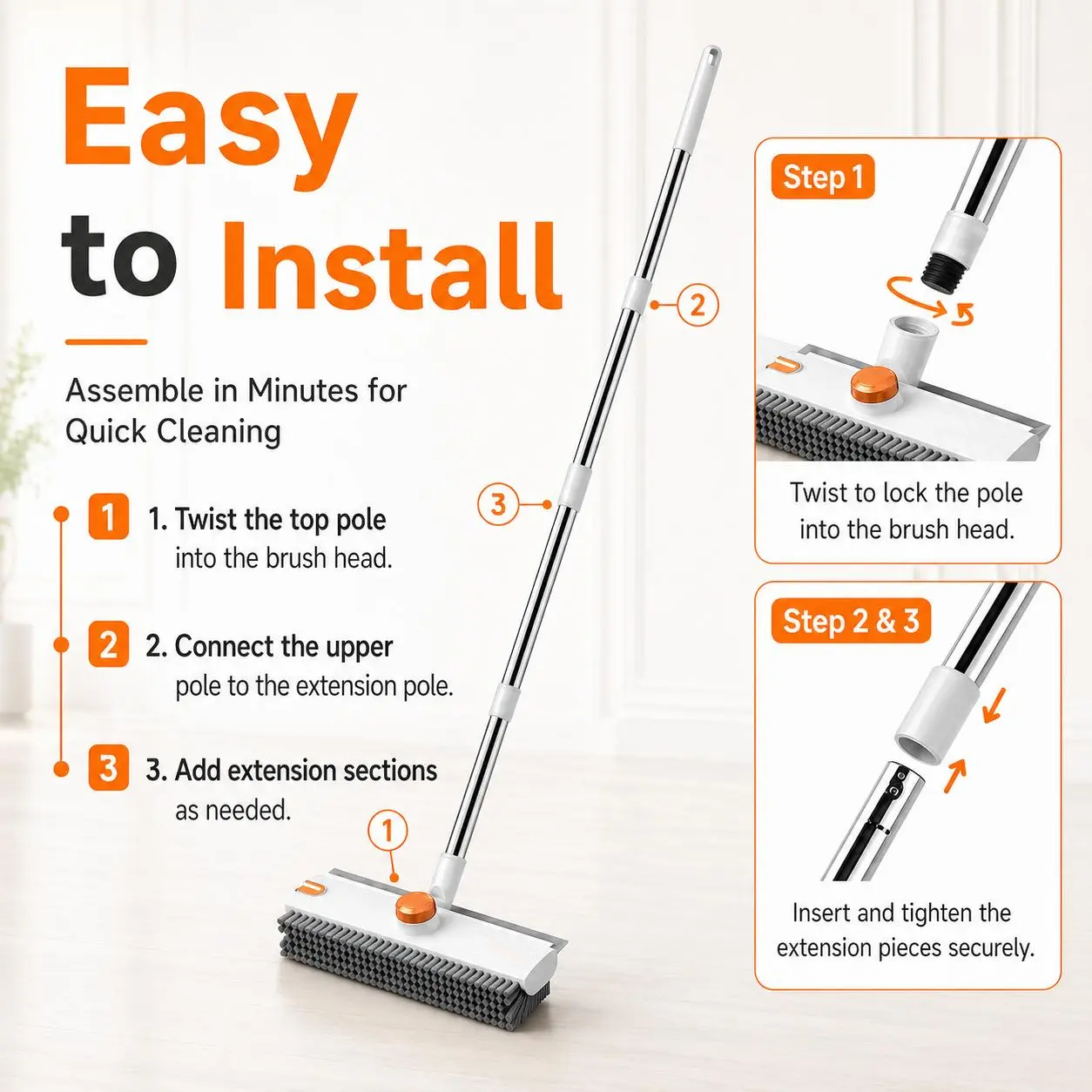 ProReach Deep Clean Floor Scrubber