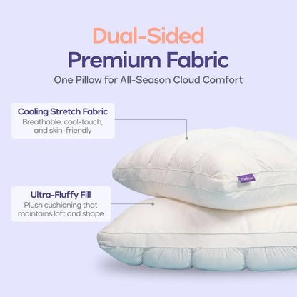 CloudLoft All-Season Cooling Pillow