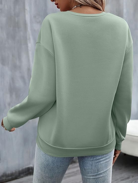 Ultra Soft Casual Letter Print Jumper