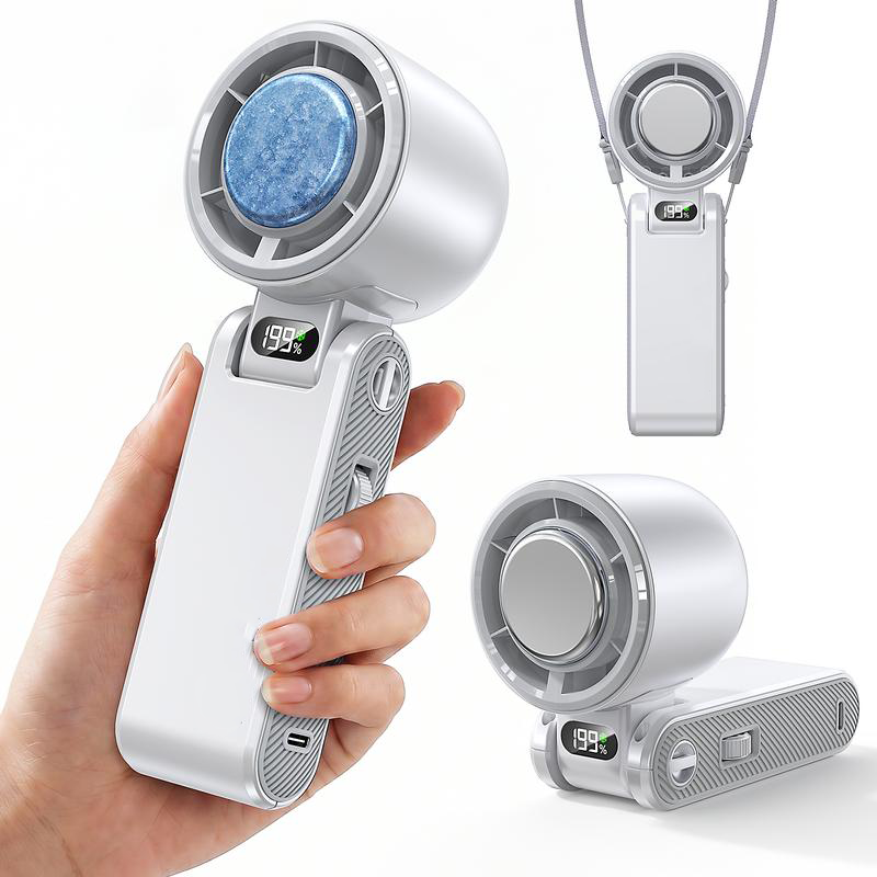 Next-Gen Cooling Plate Mini Fan