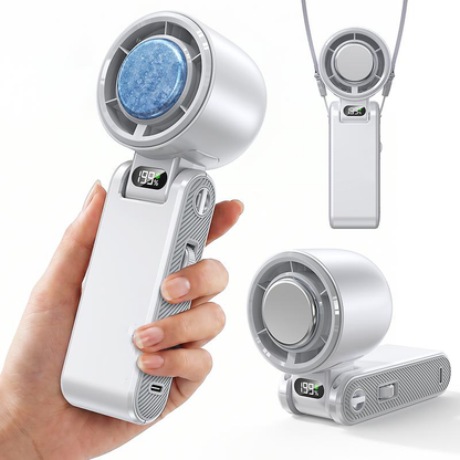 Next-Gen Cooling Plate Mini Fan