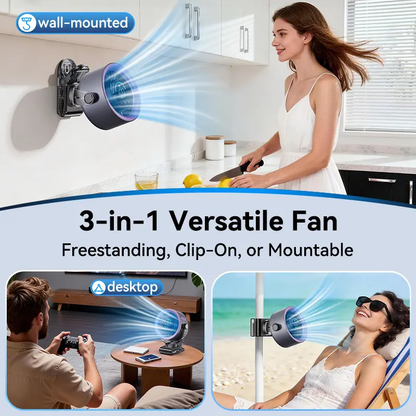 TurboCool Pro Clip Fan