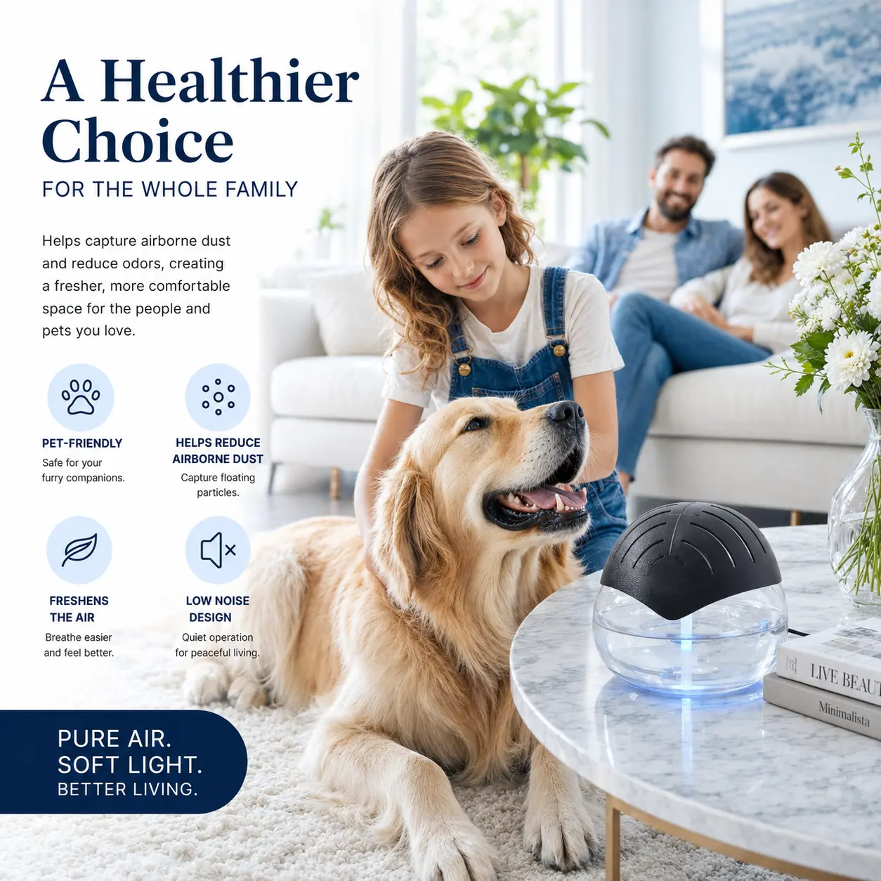 FreshBreathe Compact Air Purifier Pro