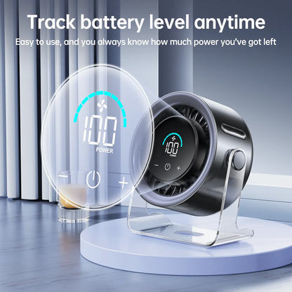 UltraQuiet Desktop Air Circulation Fan
