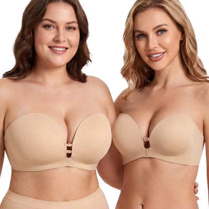 Perfected Seamless Full-Support Push-Up Bra