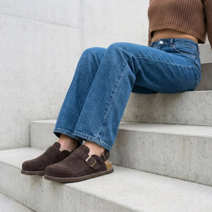 cozystep-suedu-clogs
