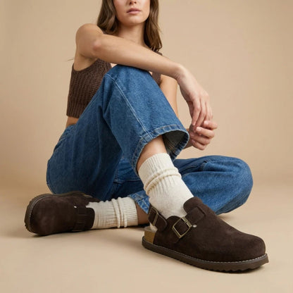cozystep-suedu-clogs