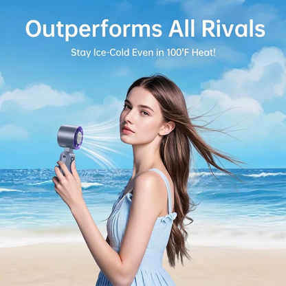 Next-Gen Cooling Plate Mini Fan