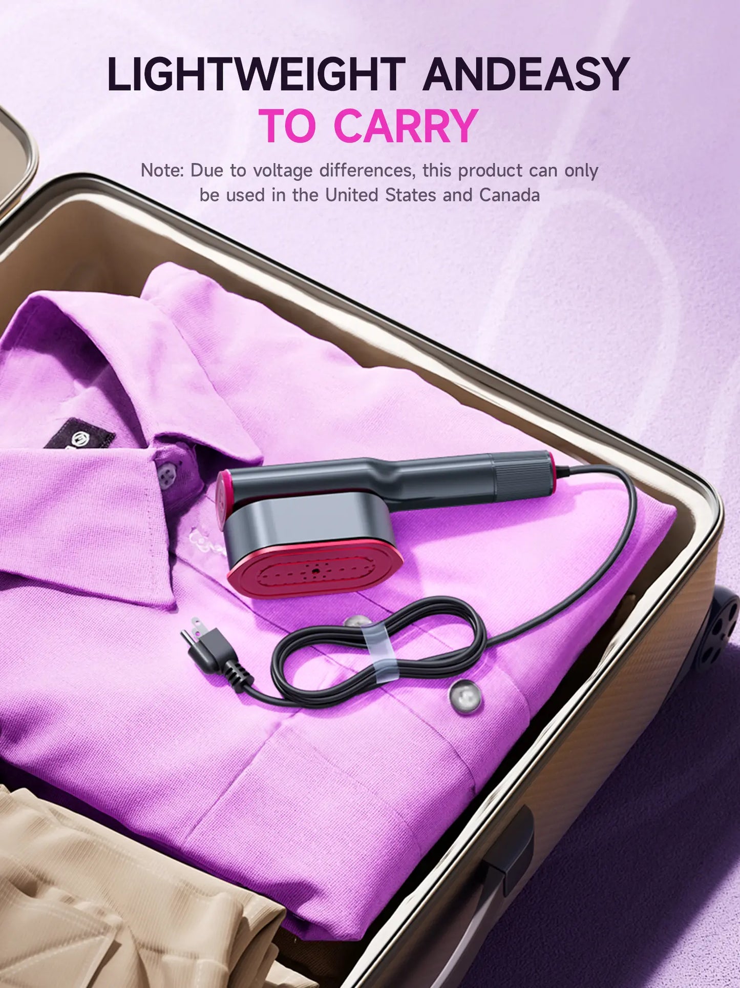 PerfectPress Compact Steamer Iron