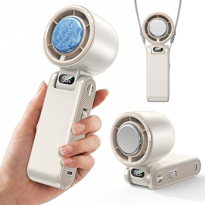 Next-Gen Cooling Plate Mini Fan