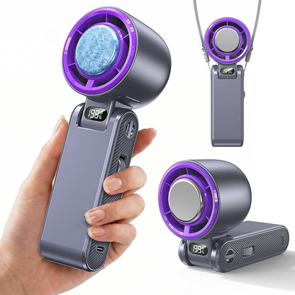 Next-Gen Cooling Plate Mini Fan